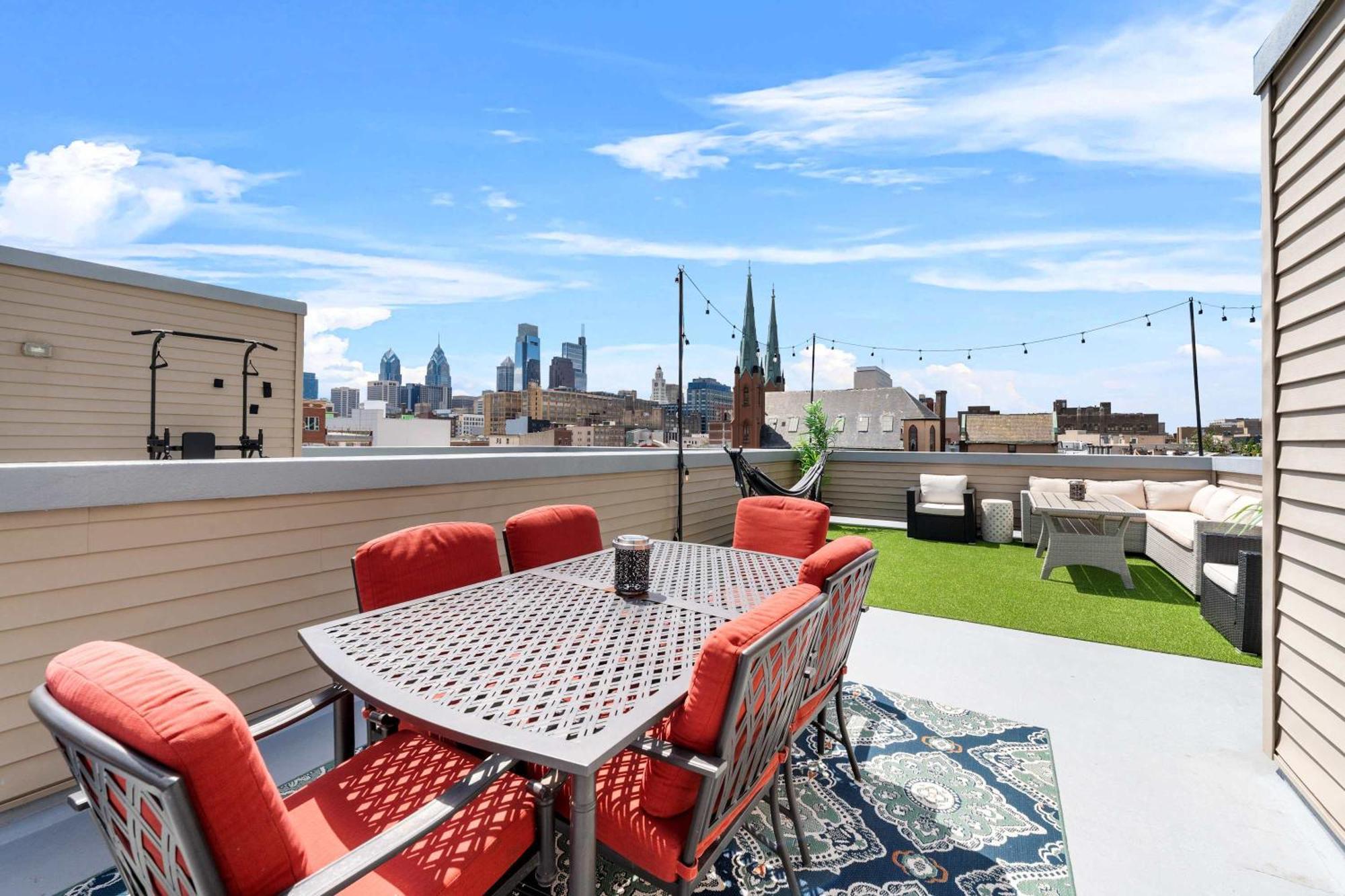 Brand New Dbl Unit Roofdeck Outdoor Patio Vila Filadélfia Exterior foto
