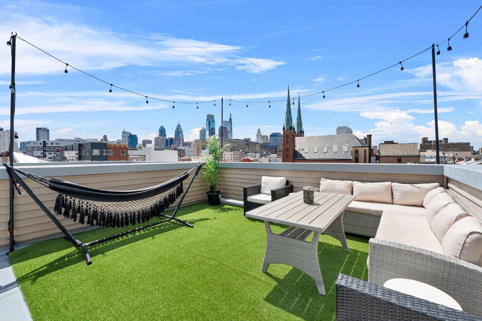Brand New Dbl Unit Roofdeck Outdoor Patio Vila Filadélfia Exterior foto